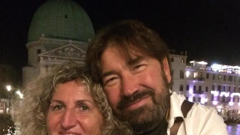 Rocco Panico, 53 anni, insieme alla moglie Amelia