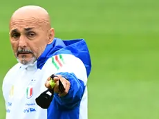 Italy’s head coach Luciano Spalletti attends a training session of the national team in Iserlohn, Germany, 21 June 2024.. ANSA/DANIEL DAL ZENNARO
