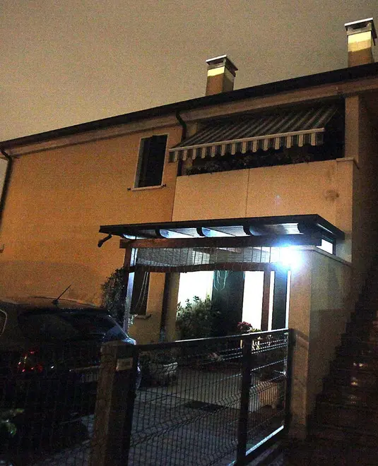 La casa dove vivevano il maresciallo e Debora