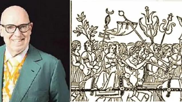 Alessandro Marzo Magno e una pagina di Hypnerotomachia Poliphili di Francesco Colonna (1499)
