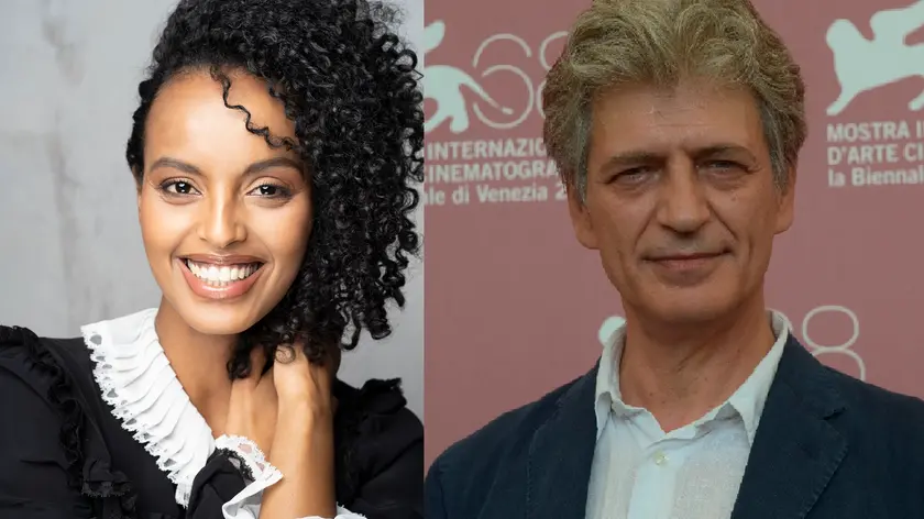 Martina Sammarco e Fabrizio Bentivoglio