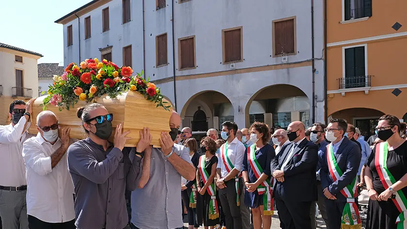 BASCHIERI - FOTOPIRAN - PIOVE DI SACCO - FUNERALE MARCO SOGGIA