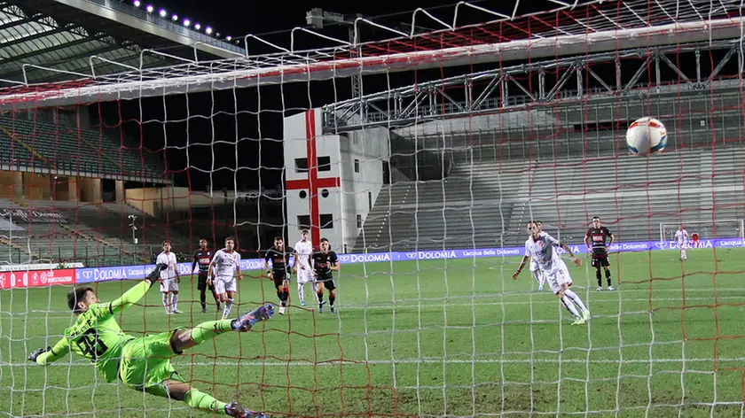 BARSOTTI - FOTOPIRAN - PADOVA - PADOVA VICENZA gol 1-0 rigore DEZI