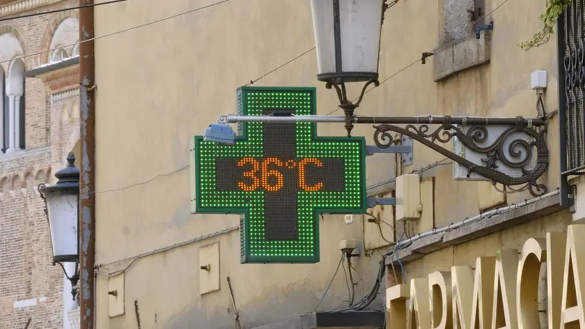 Un termometro in città