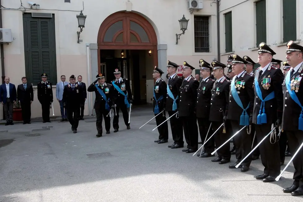 BELLOTTO - AGENZIA BIANCHI - PADOVA - CERIMONIA 202 ANNI ARMA CARABINIERI IN PRATO DELLA VALLE.