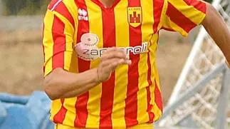 Stella SEGUITO A COMPLETAMENTO DEL SERVIZIO INVIATO IERI, 30 AGO 09: DA NON CONTEGGIARE. Este (Giallorossi) - Adriese (Granata). Nella foto: Bedin