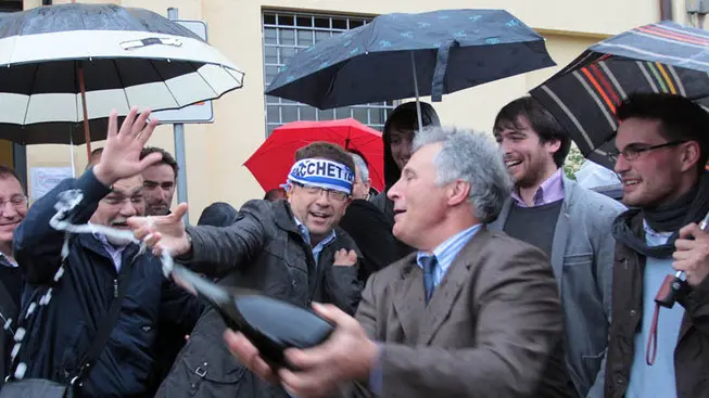 BELLUCO FESTEGGIAMENTO ELEZIONE TACCHETTO VIGONZA
