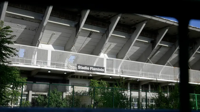Degrado allo Stadio Flaminio a Roma, 2 settembre 2021. ANSA/CLAUDIO PERI
