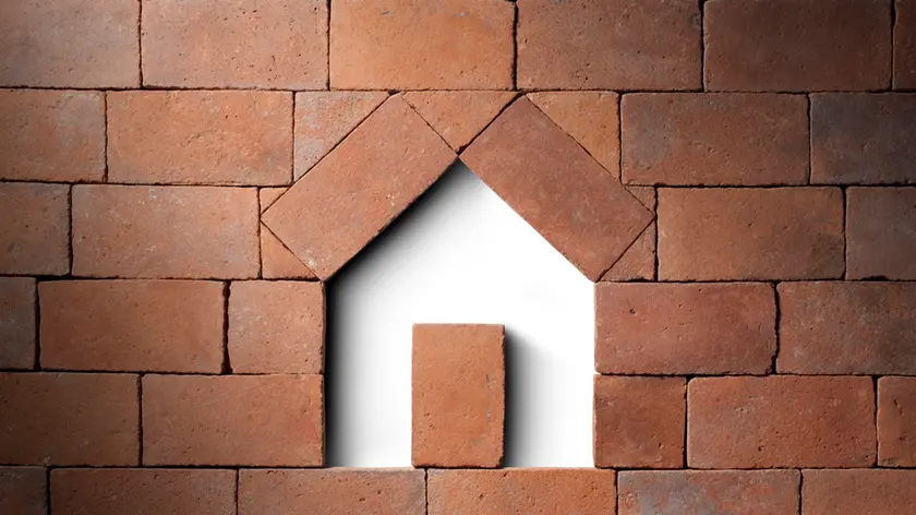 House on a brick wall. Some similar pictures from my portfolio: