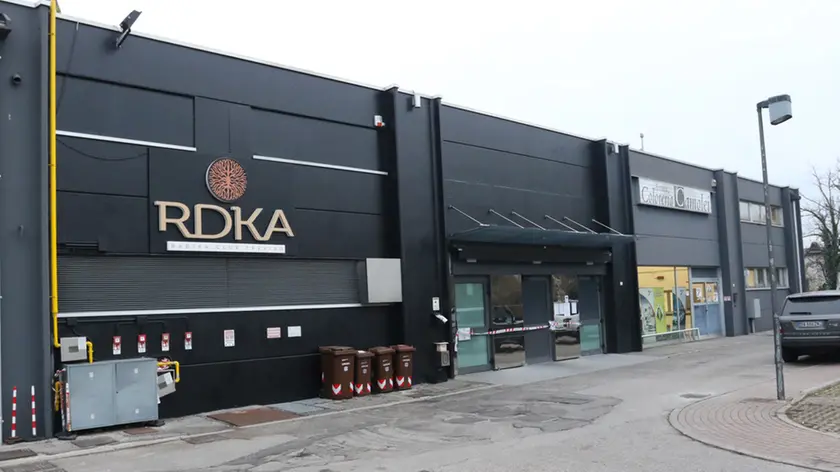 FILIPPI AG.FOTOFILM TREVISO INCENDIO DOLOSO ALLA DISCOTECA -RDKA- IN FONDERIA