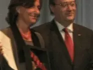 La consegna del premio a Marina Saetta
