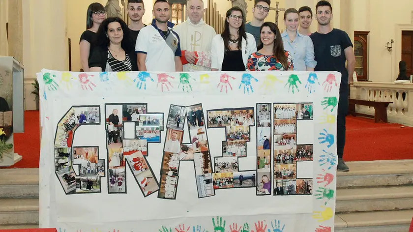 CESARO Salento (PD), 23.06.2015 Messa di congedo del parroco don Antonio PH. ZANGIROLAMI Nella foto: