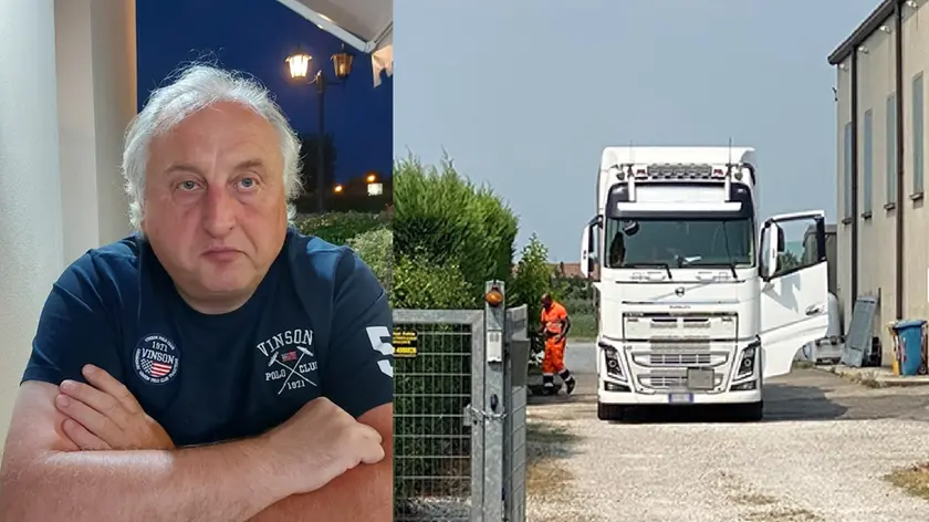 Paolo Franceschini e il suo camion