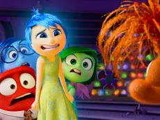 WHO’S THERE? – In Disney and Pixar’s “Inside Out 2,” Joy (voice of Amy Poehler), Sadness (voice of Phyllis Smith), Anger (voice of Lewis Black), Fear (voice of Tony Hale) and Disgust (voice of Liza Lapira) aren’t sure how to feel when Anxiety (voice of Maya Hawke) shows up unexpectedly. Directed by Kelsey Mann and produced by Mark Nielsen, “Inside Out 2” releases only in theaters Summer 2024. © 2023 Disney/Pixar. All Rights Reserved.