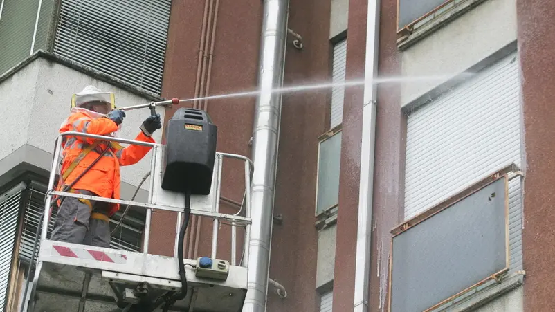 BARSOTTI - RIMOZIONE FAVO CALABRONI IN VIA BOFFERIO 5