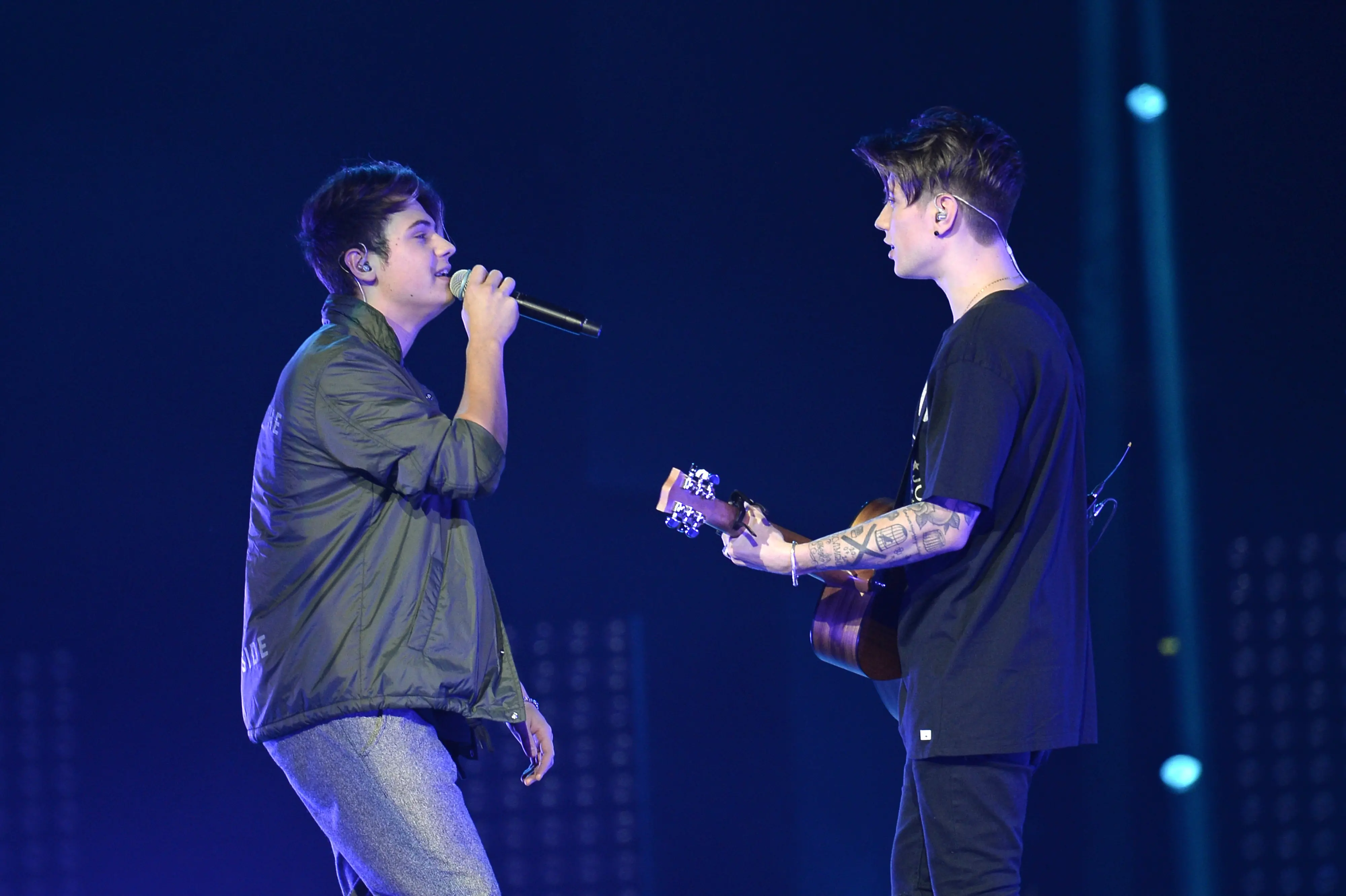 13/01/2016 Roma. Palalottomatica. Concerto #TIM Party Nella foto Benji & Fede in Benjamin Mascolo e Federico Rossi ?