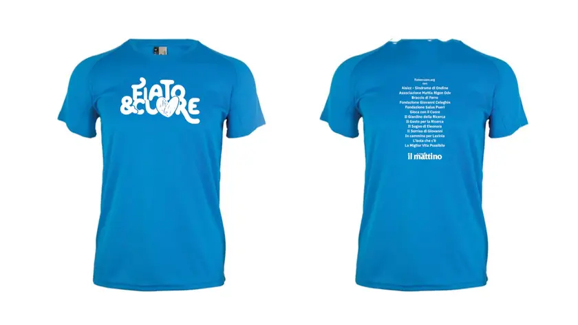 Le nuove t-Shirt per la seconda edizione di Fiato&Cuore
