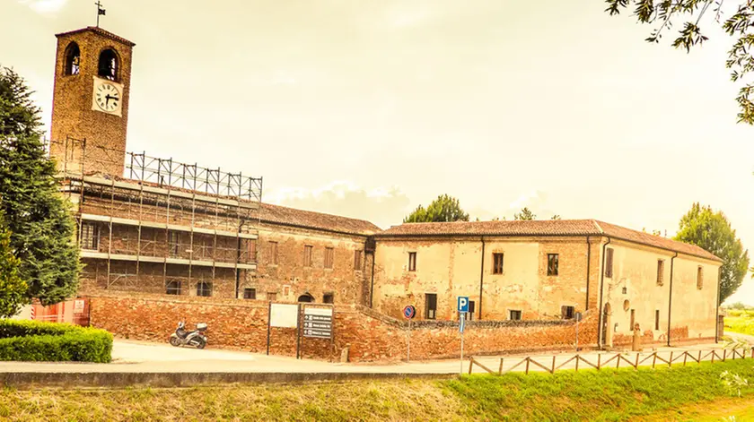 Urbana (PD), 15 luglio 2019. greportage e vedute di Urbana per articolo di Jori. Nella foto: il monastero di San Salvaro.