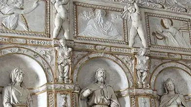 CARRAI - RESTAURO ALTARE TIZIANO MINIO ALL'ORATORIO DI SAN ROCCO