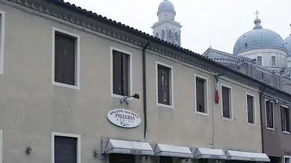 MALAGOLI - CARTELLO CHIUSURA PIZZERIA SERIUS