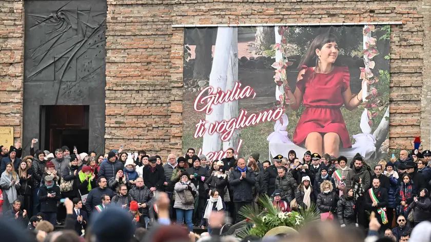 I funerali di Giulia Cecchettin