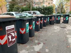 Cassonetti per la raccolta differenziata a Padova