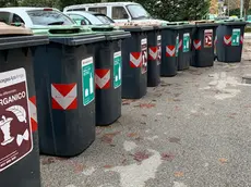 Cassonetti per la raccolta differenziata a Padova