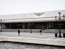 10/03/2020 Venezia, Coronavirus : il piazzale della stazione ferroviaria deserta