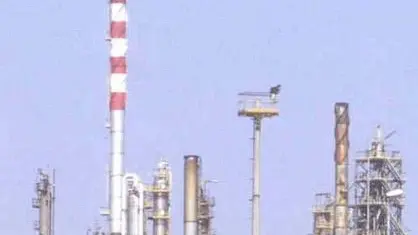Una veduta della raffineria Eni ex agip