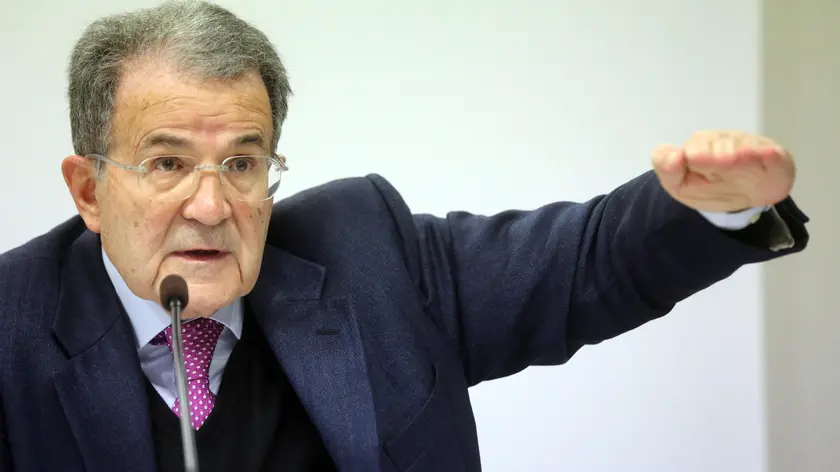 Romano Prodi a Bologna, 7 marzo 2015.ANSA/GIORGIO BENVENUTI
