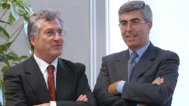 AL VERTICE Il presidente di Veneto Banca Flavio Trinca e l’a.d. Vincenzo Consoli