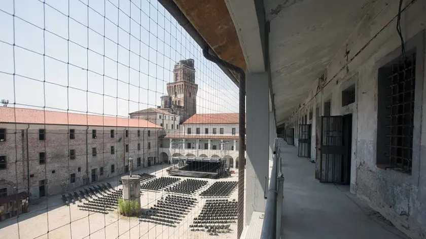 MALFITANO -AGENZIA BIANCHI-PADOVA. SOPRALLUOGO DI COLASIO AL CASTELLO DEI CARRARESI