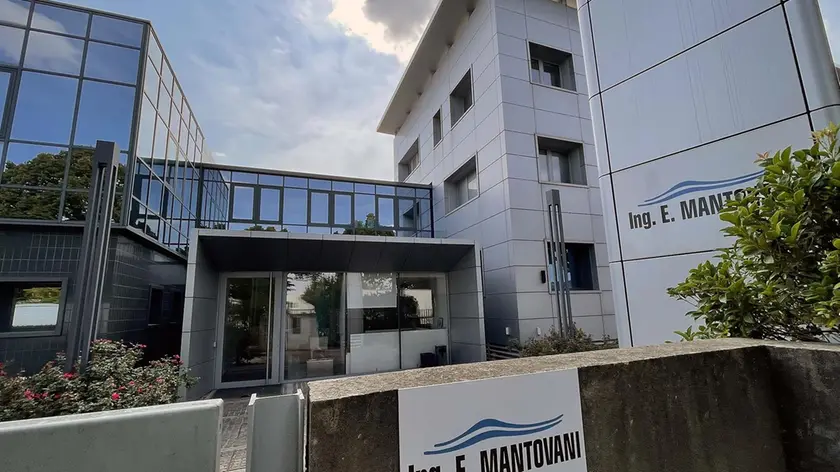 Parte dell’immobile di via Belgio, nella zona industriale di Padova