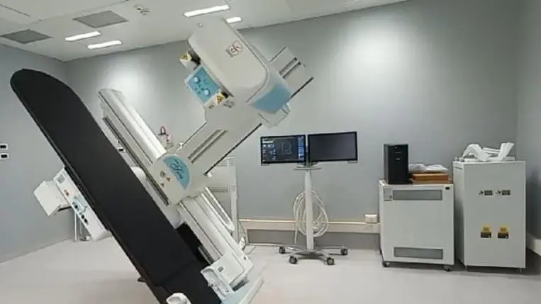 La nuova apparecchiatura radiologica all’ospedale di Schiavonia
