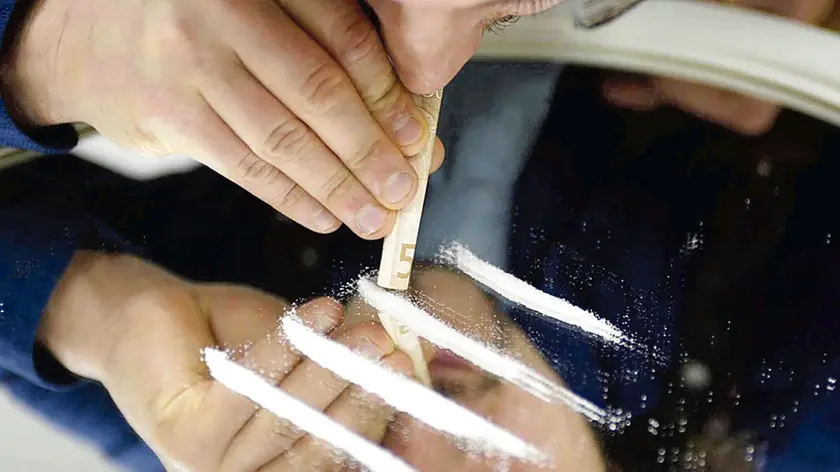 Un consumatore di cocaina, droga che è utilizzata da tanti padovani insospettabili