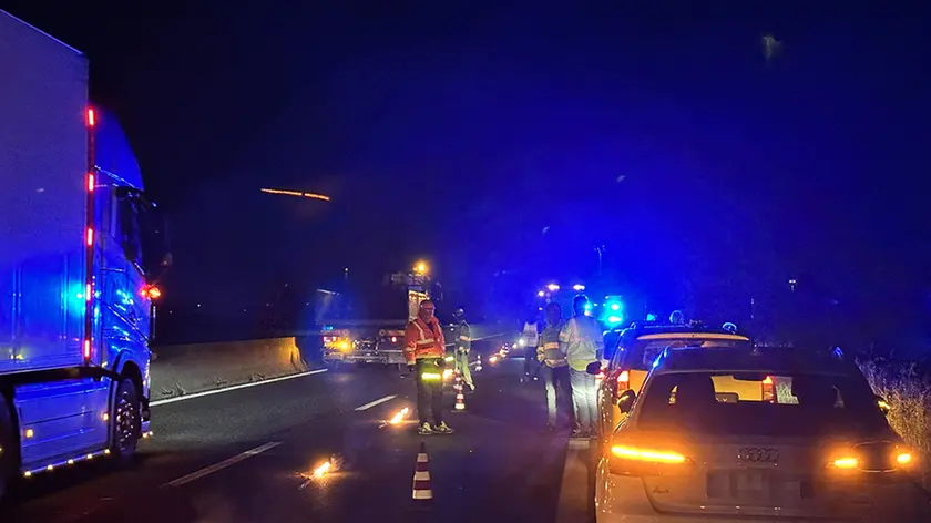 CADONI - FOTOPIRAN - BATTAGLIA - INCIDENTE AUTOSTRADA TERME EUGANEE