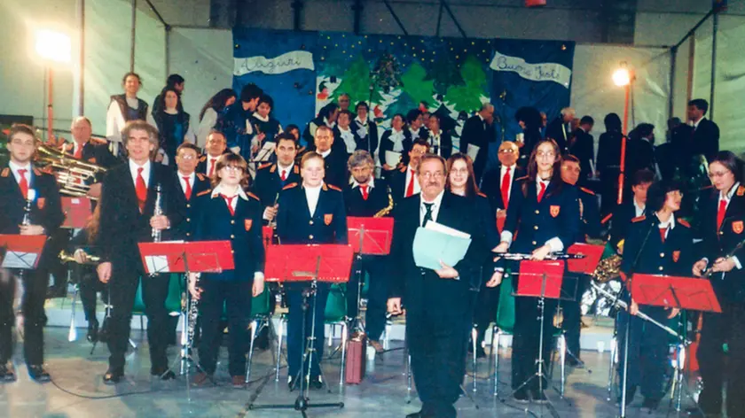 Sant Elena (PD), 01 febbraio 2019. Foto storiche Banda cittadina di Sant Elena