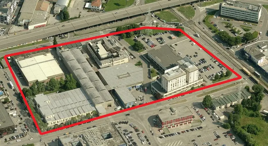 L'area di via Venezia che è stata depotenziata