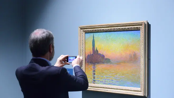 Verona Italy 10/23/2013 cro mostra Gran Guardia, verso Monet curata da Marco Goldin foto per Battista Photo by Giorgio Marchiori