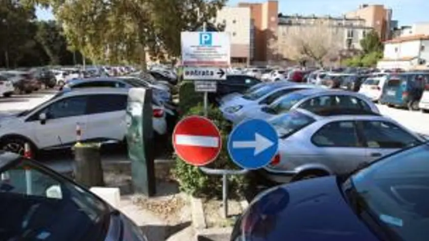 Il parcheggio di via Orus