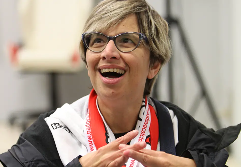 BARSOTTI-FOTOPIRAN-PADOVA-GIOVANNA TIFOSA DISABILE CALCIO PADOVA