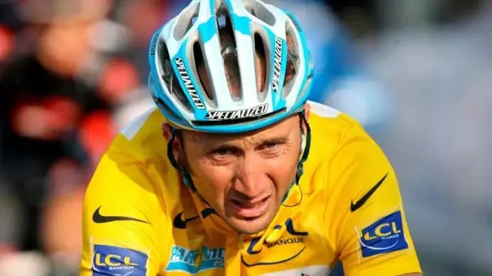 Il ciclista Davide Rebellin