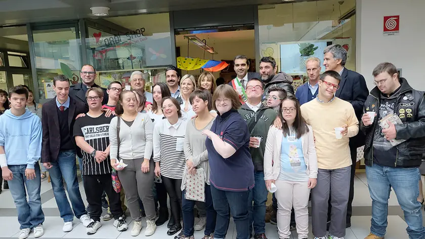 Foto di gruppo per il team di Dadi Shop (foto Piran)