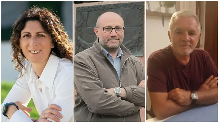 Da sinistra Alessandra Buoso, Romolo Palmarin, Roberto Magnarello