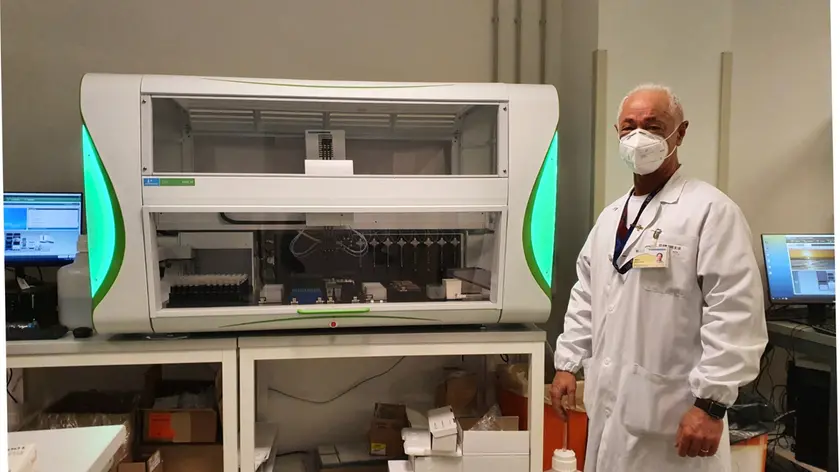 Mosé Favarato, direttore del laboratorio di Citogenetica dell’ospedale dell'Angelo di Mestre
