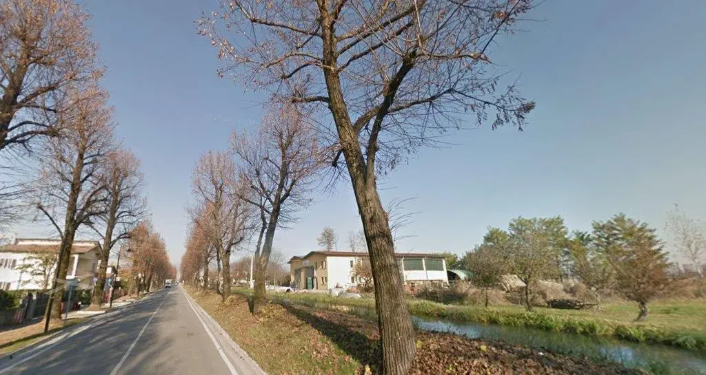 Il canale lungo via Montegrappa