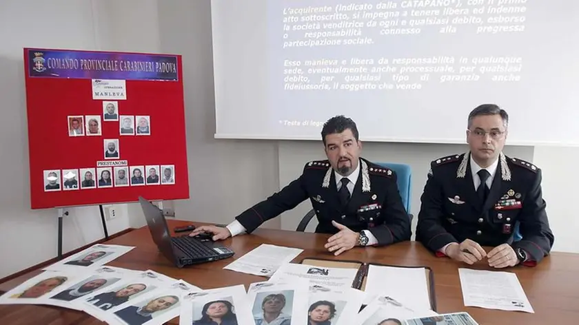 BARON - OPERAZIONE MANLEVA. DA SX: RENATO CHICOLI, GIULIANO POLITO BARON - OPERAZIONE MANLEVA.