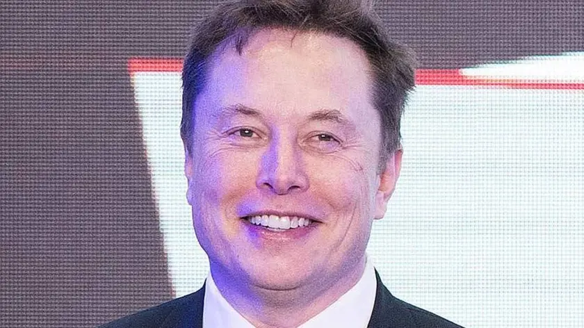 07/01/2020 Shanghai. Elon Musk, CEO di Tesla, interviene alla cerimonia di consegna del modello di auto elettrica Tesla 3, realizzato interamente in Cina