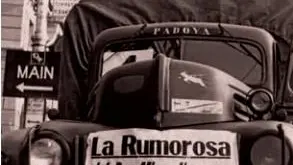 Il vecchio camion dell’esercito americano utilizzato dai tifosi biancoscudati nel dopoguerra per andare in trasferta la domenica