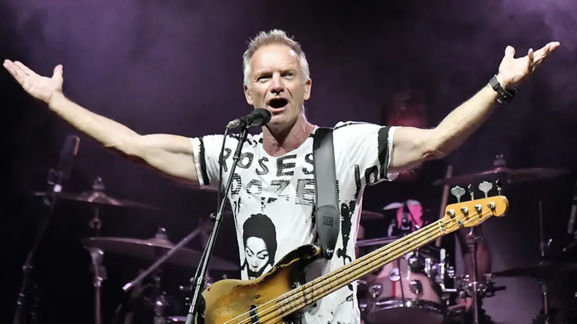28/07/2018 Roma. Auditorium, Parco della Musica, Cavea, nella foto Sting in concerto